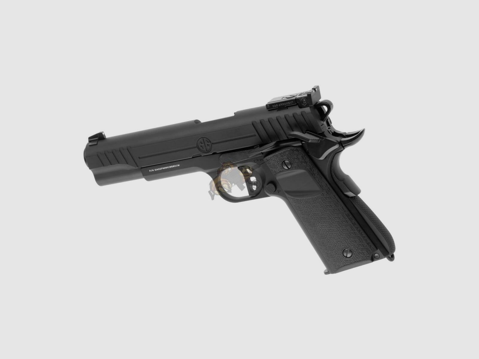 GX45 Mk.I Metall Version GBB Airsoft Pistole in Schwarz -F- | G&G