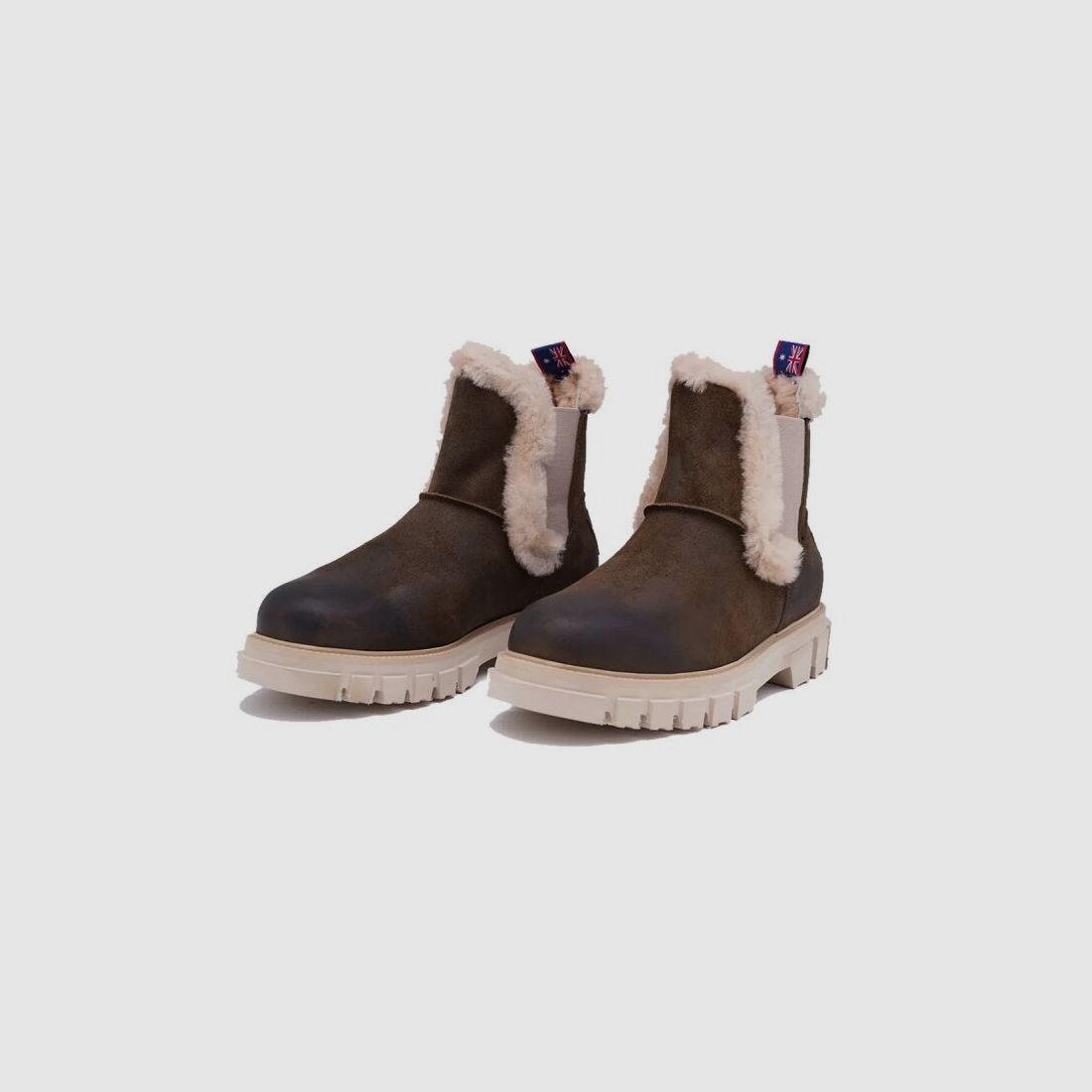 Blue Heeler Damen Chelsea Boots Molly Raw