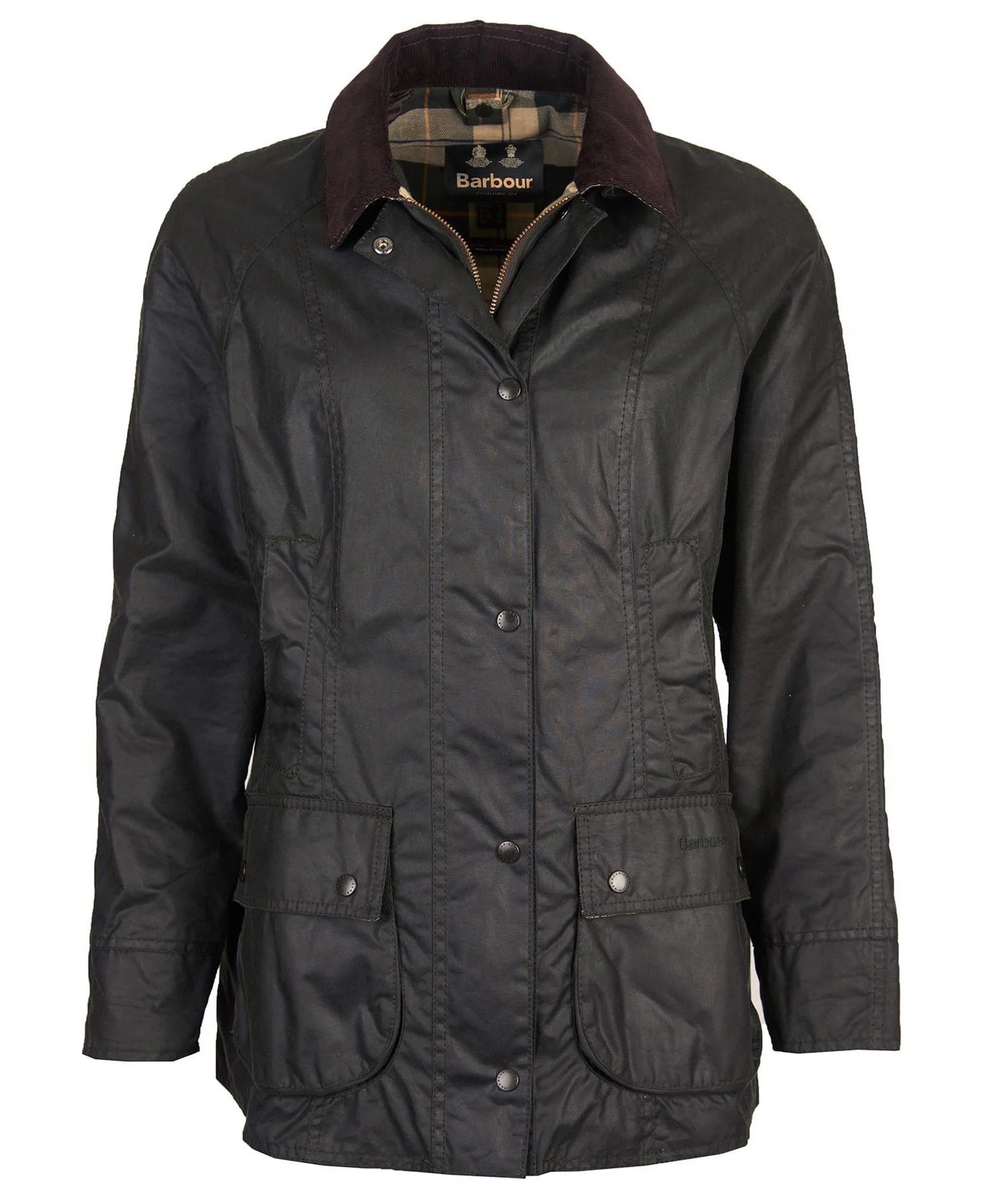 BARBOUR BEADNELL WAX JACKET SAGE
