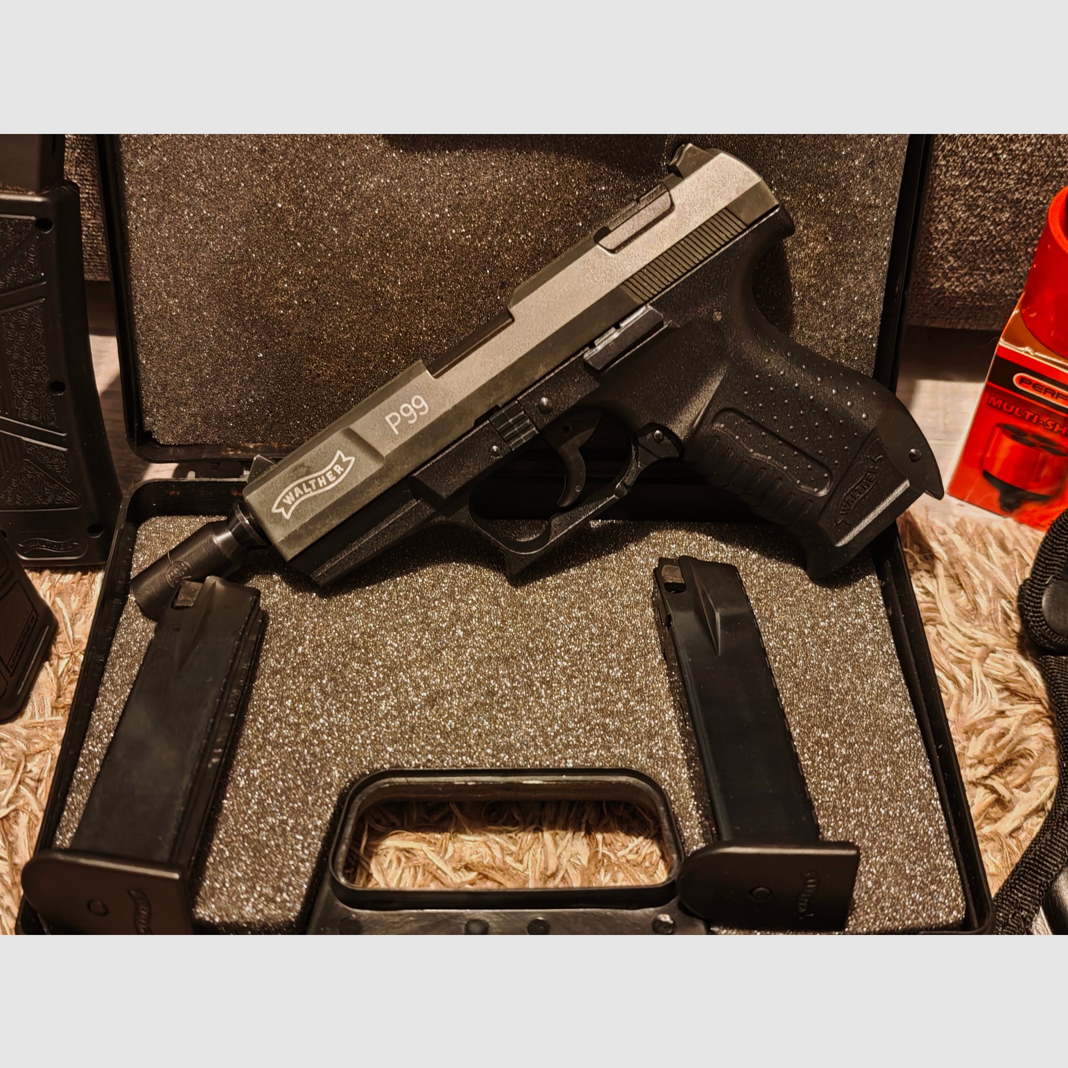 Walther P99 pistola a salve + accessori