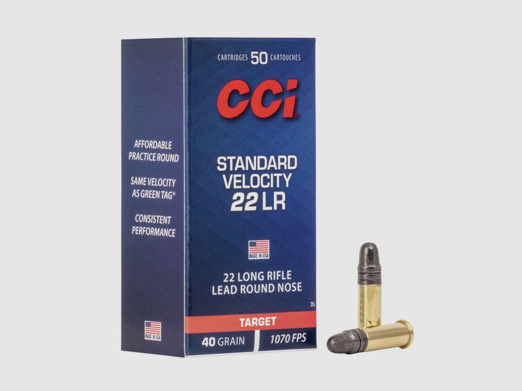 CCI Standard Cal 22 40gr