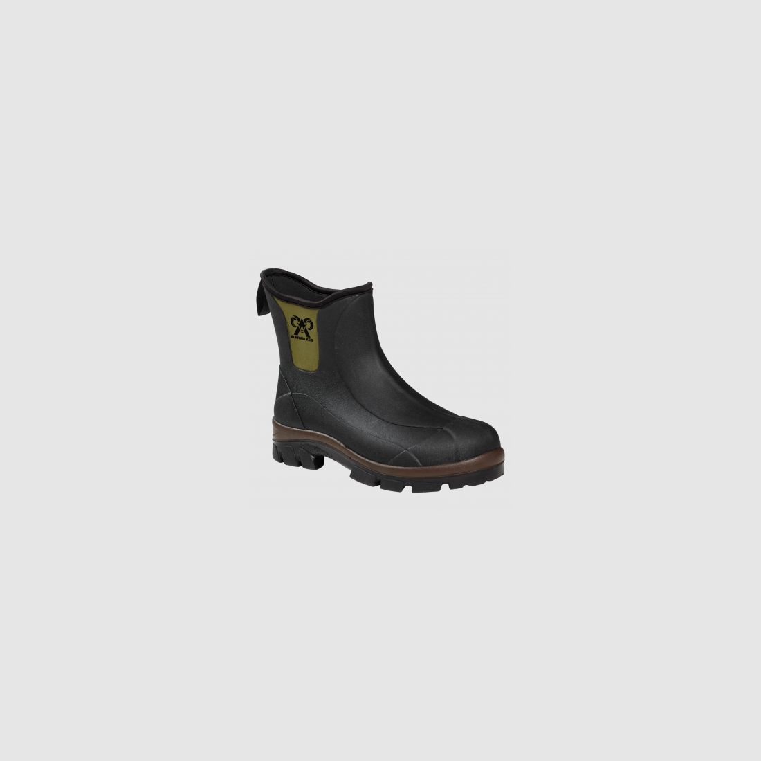 Almwalker Watschuhe Ribe Herren (Schwarz/Oliv) | 42
