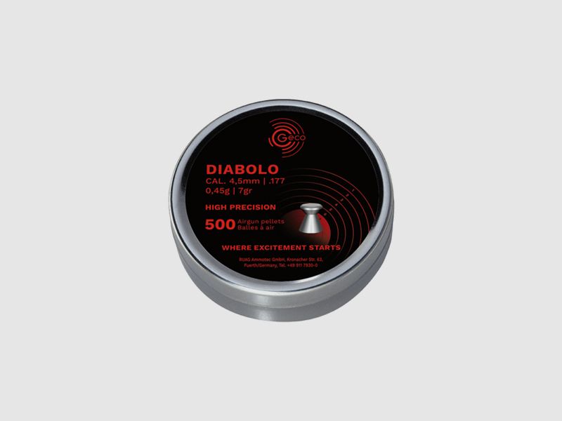 Geco Diabolo 4,5 mm 500 Stück 0,45 g