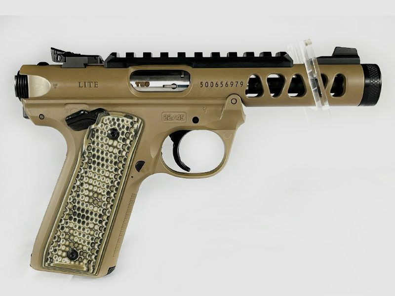 RUGER Mark IV 22/45 Lite FDE 4.4"