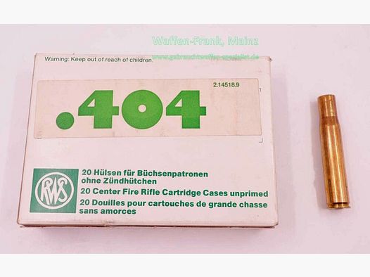RWS (WZd.Fa.Rottweil) long gun cartridges