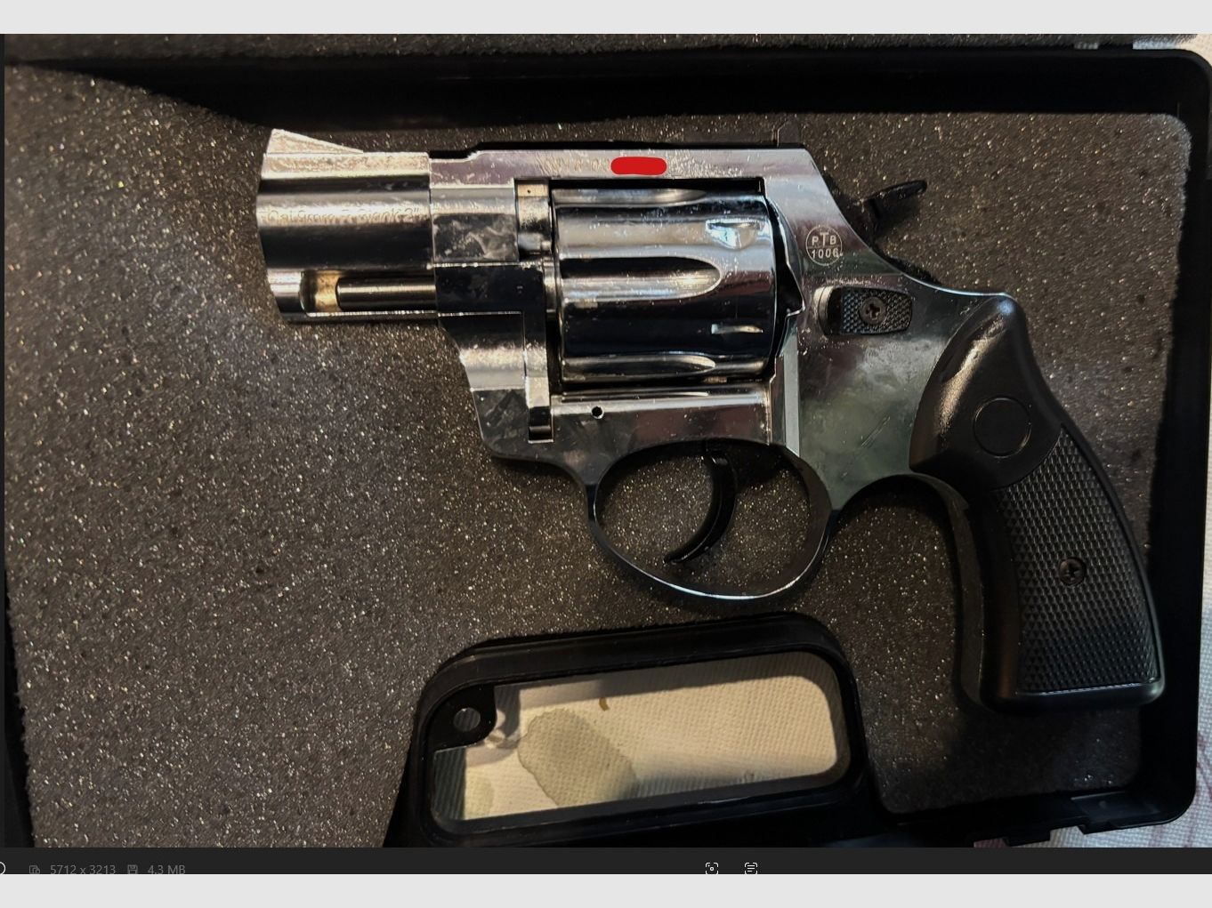 Zoraki R2 2 Zoll chrom Schreckschussrevolver PTB 1006