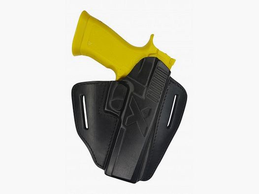 Echtleder Holster für SIG SAUER X-Five P226 Modelle von VlaMiTex offene Version