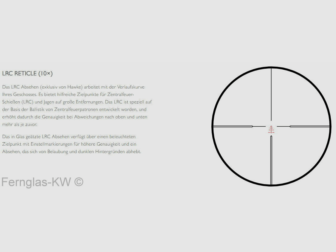 BWare HAWKE 16321 ENDURANCE 30 WA 2.5-10x50 lunette de tir LRC 10x réticule MOA. V401