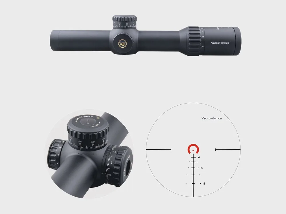 Vector Optics SCFF-31 Continental x6 1-6x28 / FFP - Waffenhandel-Beck.de