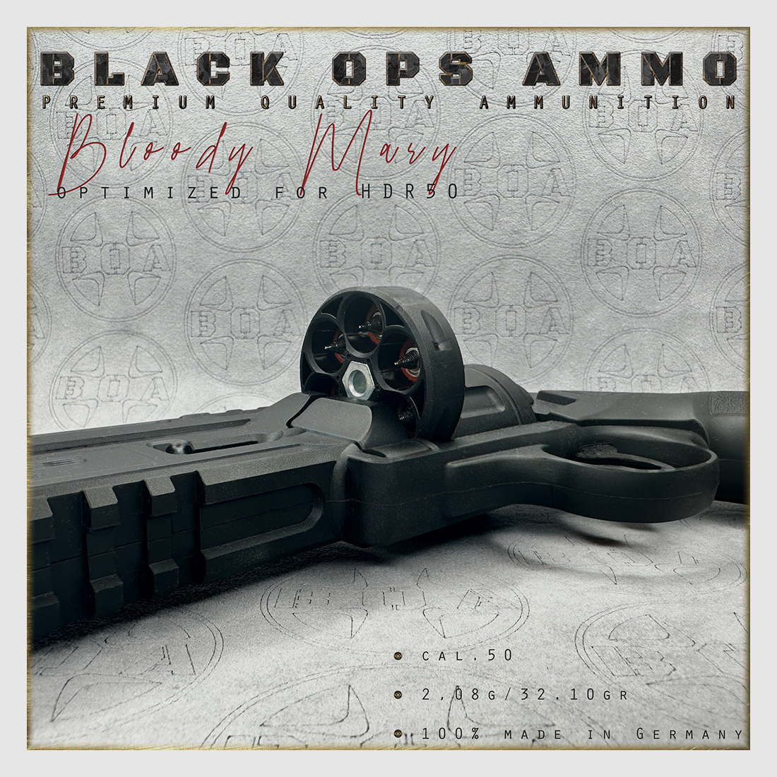 18x + 2 Krwawa Mary BLACK OPS AMMO HDR 50 kal.50 Municja T4E Umarex HDR50 TR50, zdjęcie 4 z 4