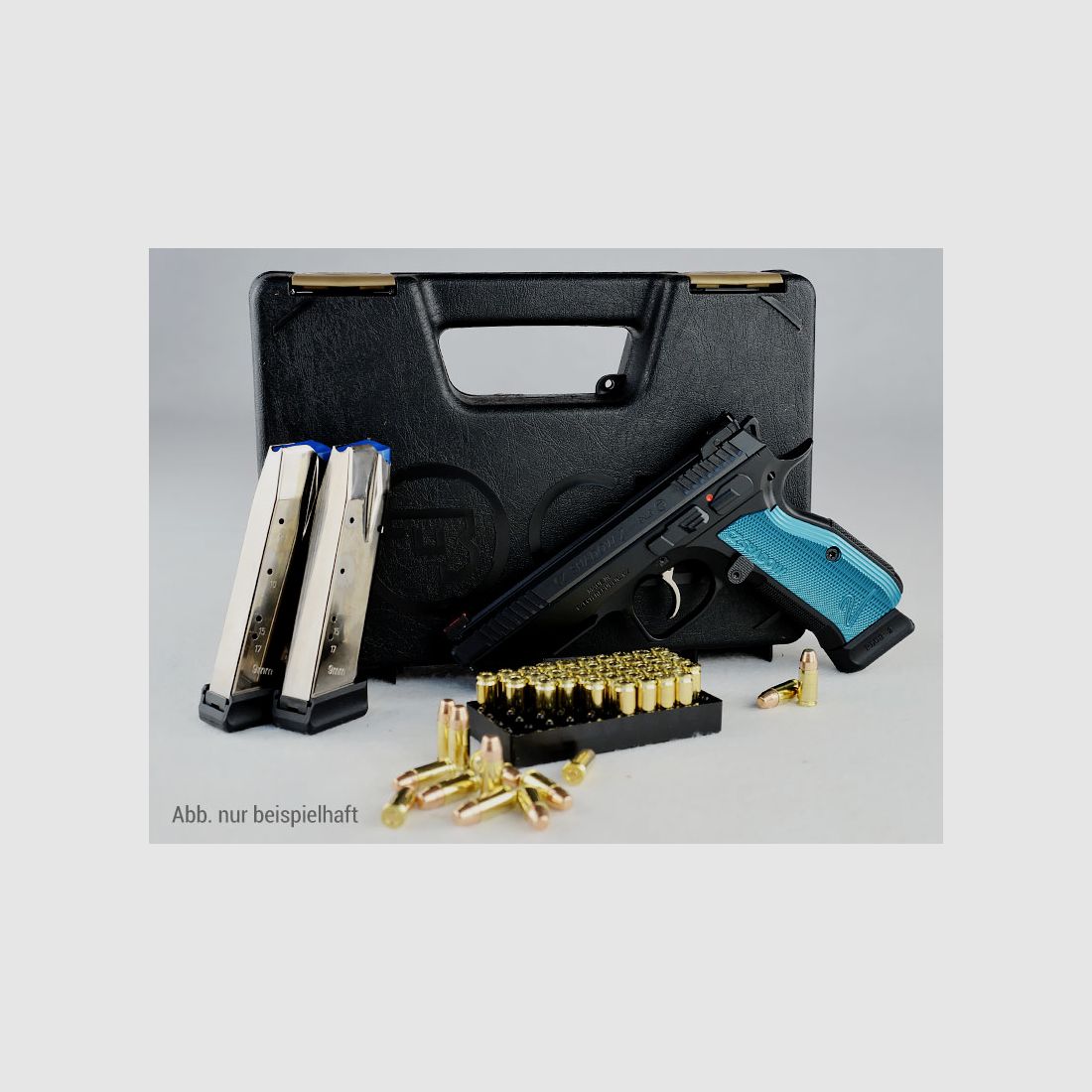 CZ Shadow 2, Negro-Azul