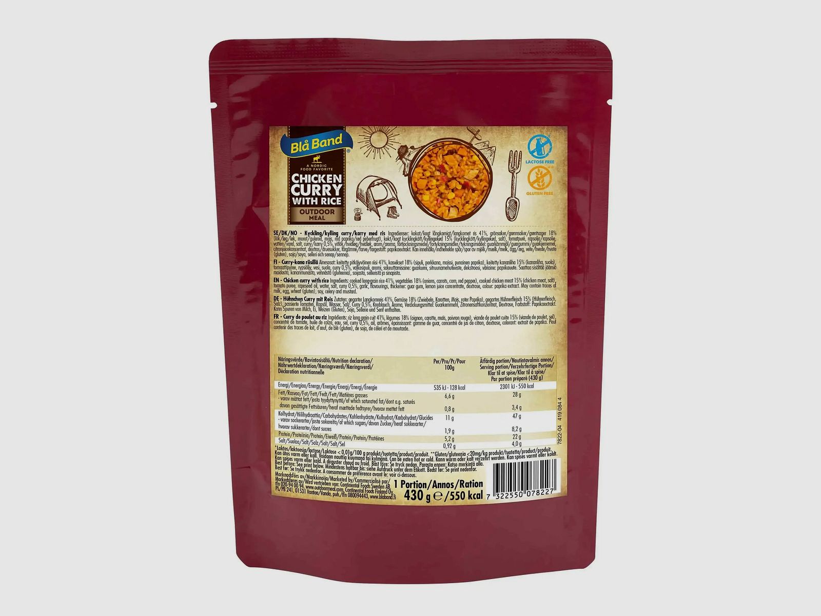 Bla Band Curry-Hühnchen mit Reis