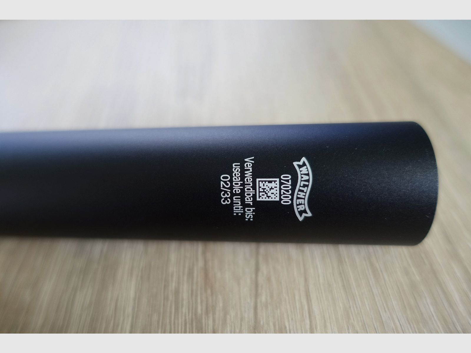ALU cartridge Walther LP TÜV until 02/33