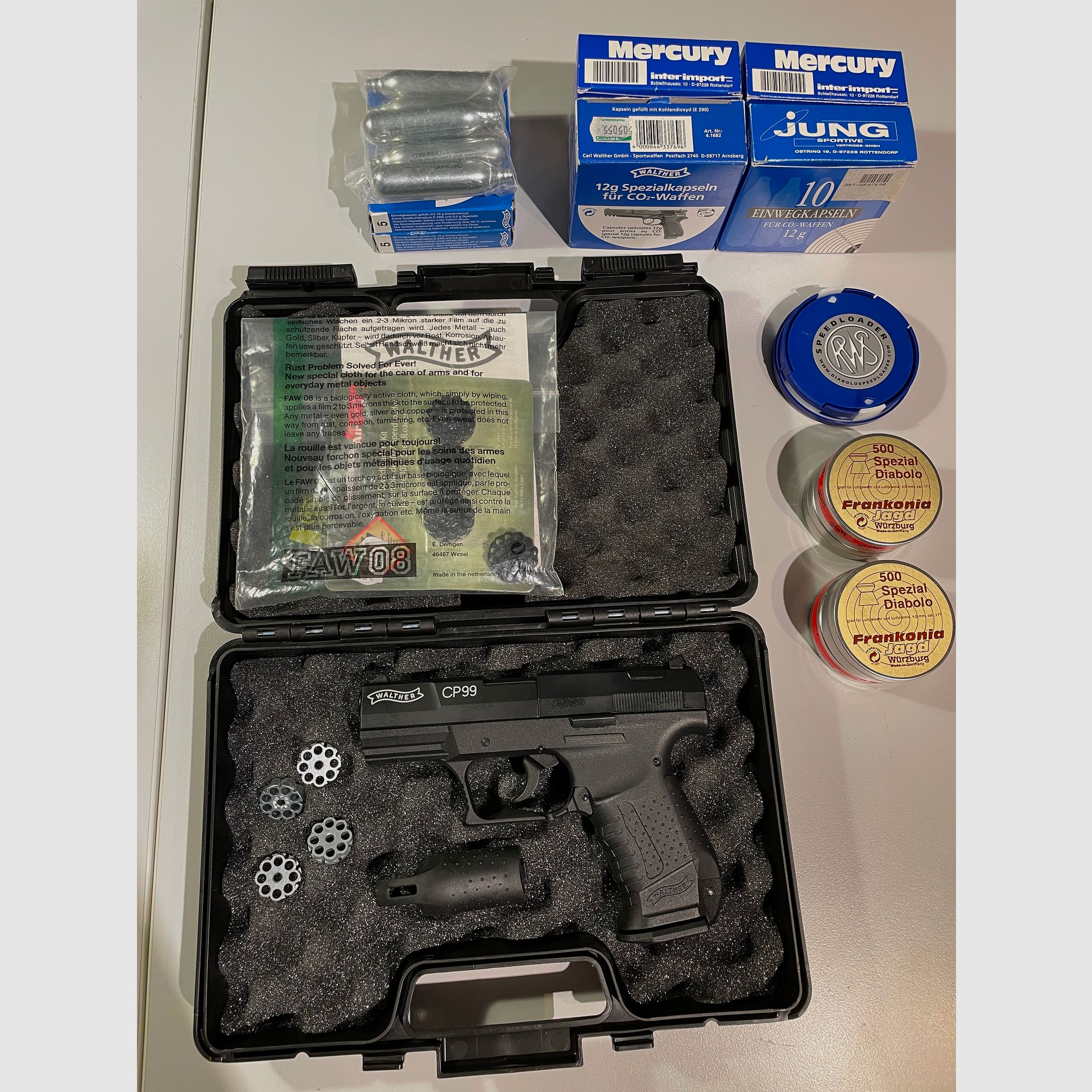 Walther CP99, CO2 Pistole