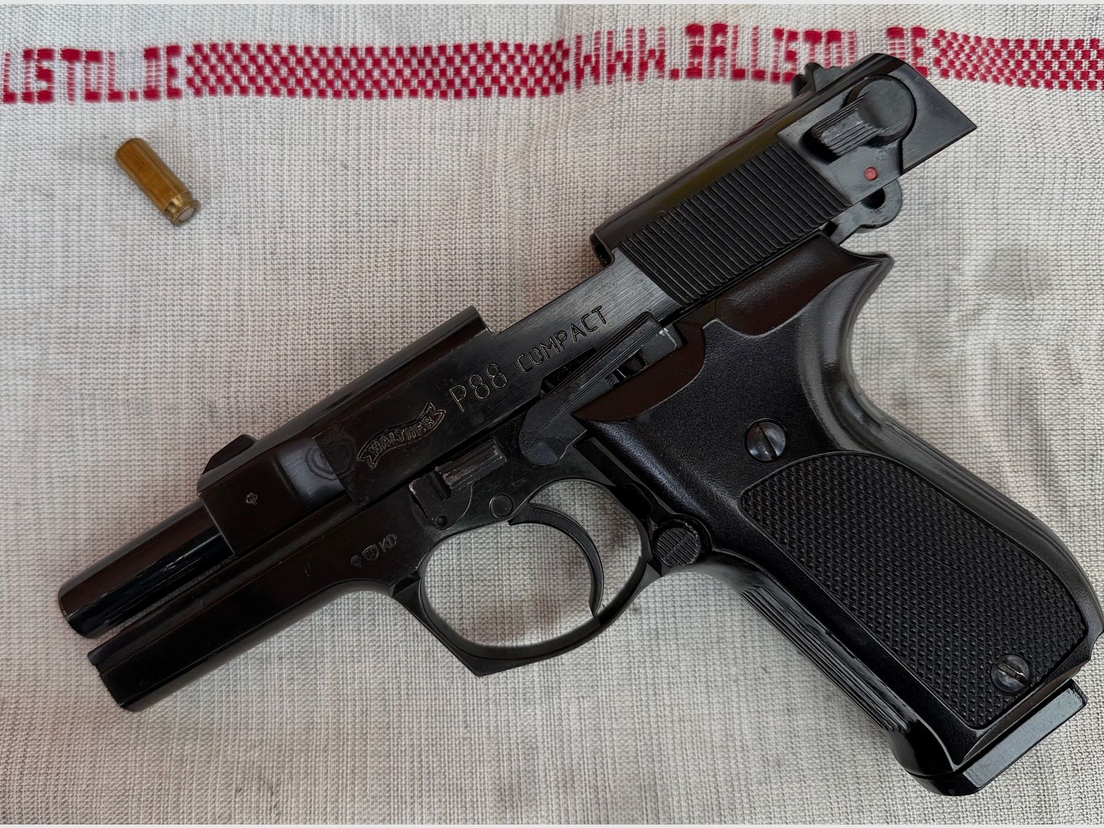 Walther P88 Compact 8mm PTB 428 Sammler / Schreckschuss