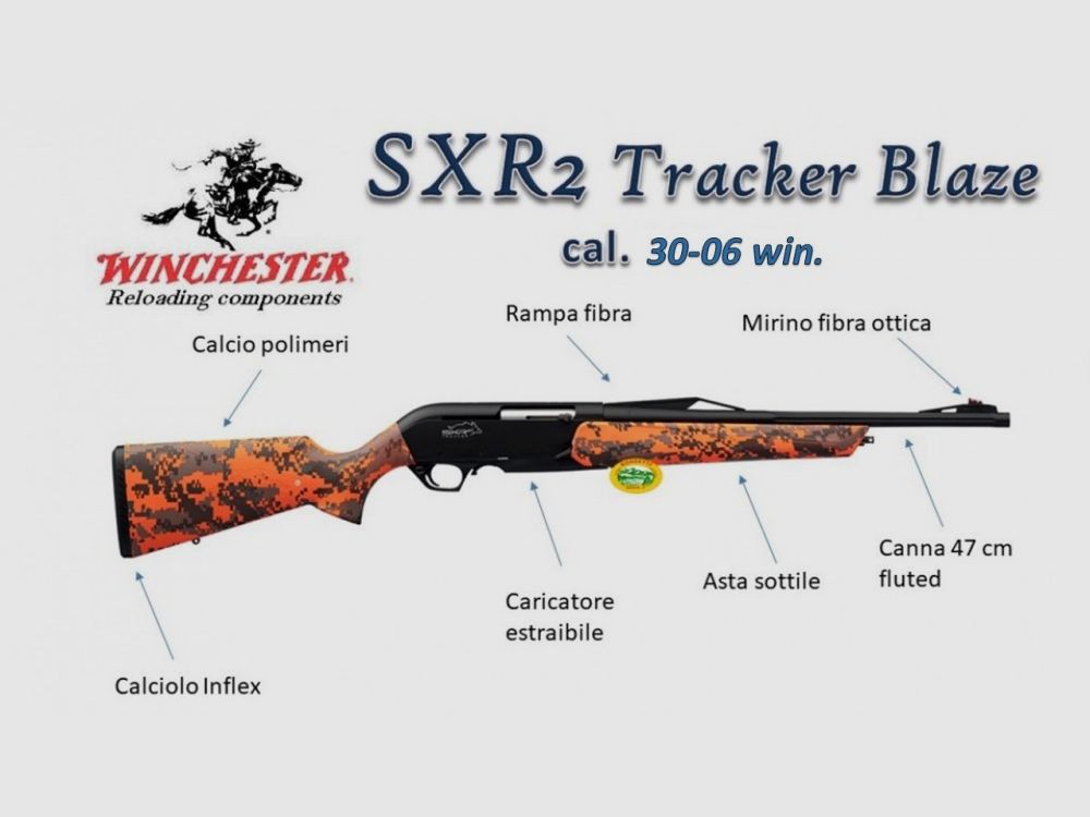 WINCHESTER SXR2 TRACKER BLAZE Kal.30-06 win