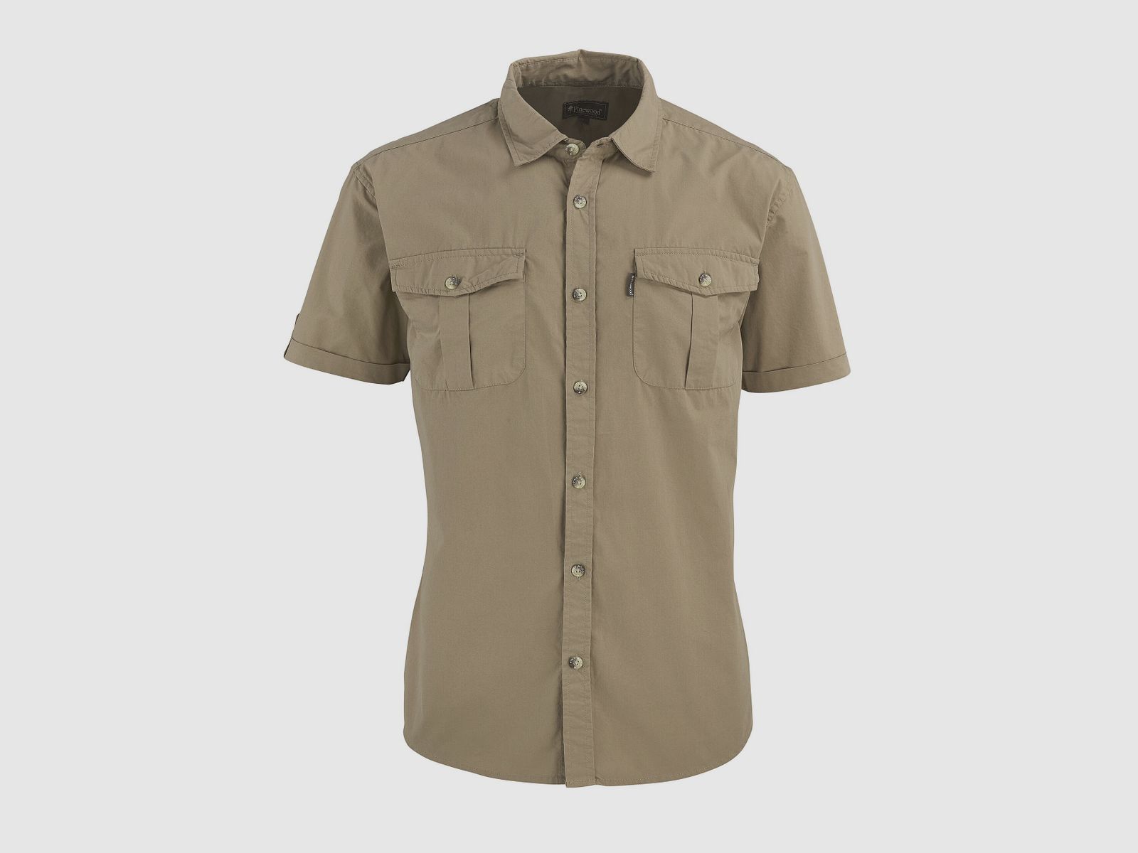 Pinewood Korte Mouwen Shirt Safari