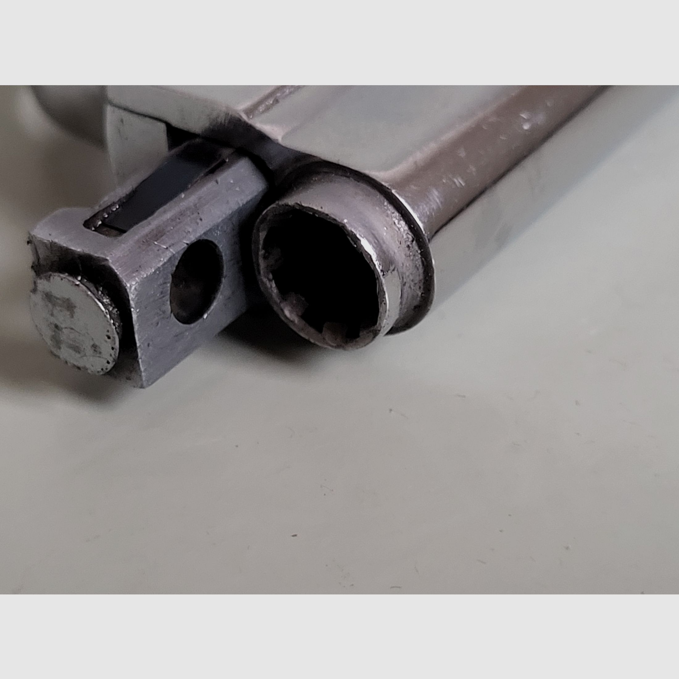 Rare Old Gas Pistol Blank Firing Pistol - ORIGINAL EM-GE Gerstenberger & C0 Model . 6 Patent - 1950s