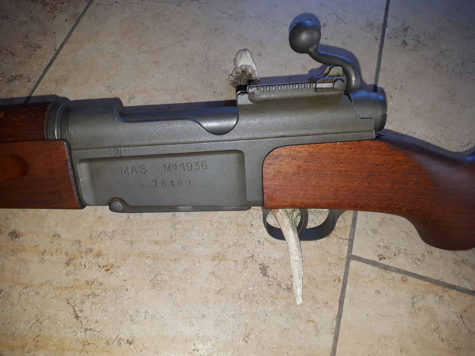 Modello MAS 1936, caricatore singolo, calibro 7,62x 54.