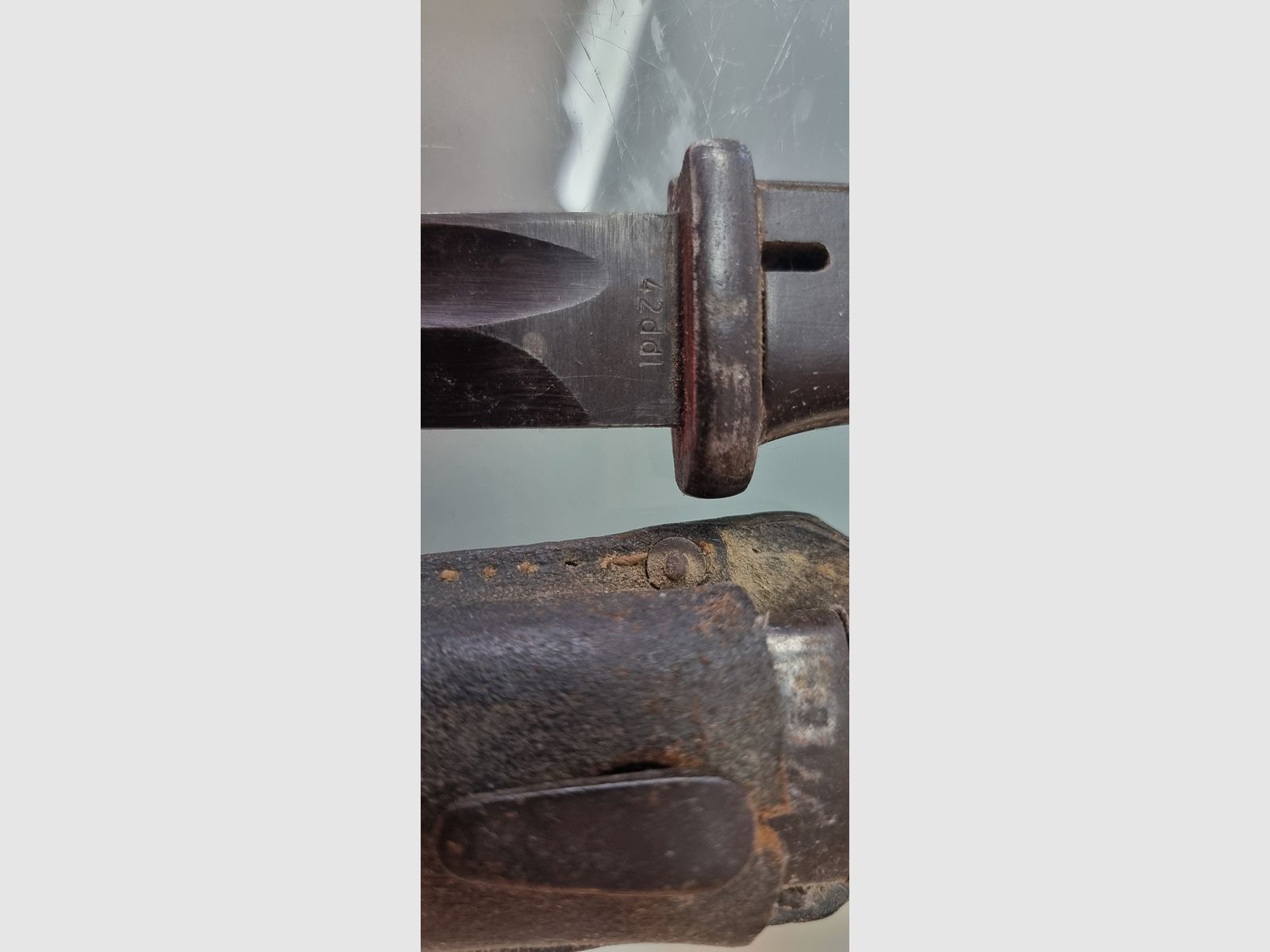 Wehrmacht Seitengewehr Bajonett zum 98 K, 2 Weltkrieg