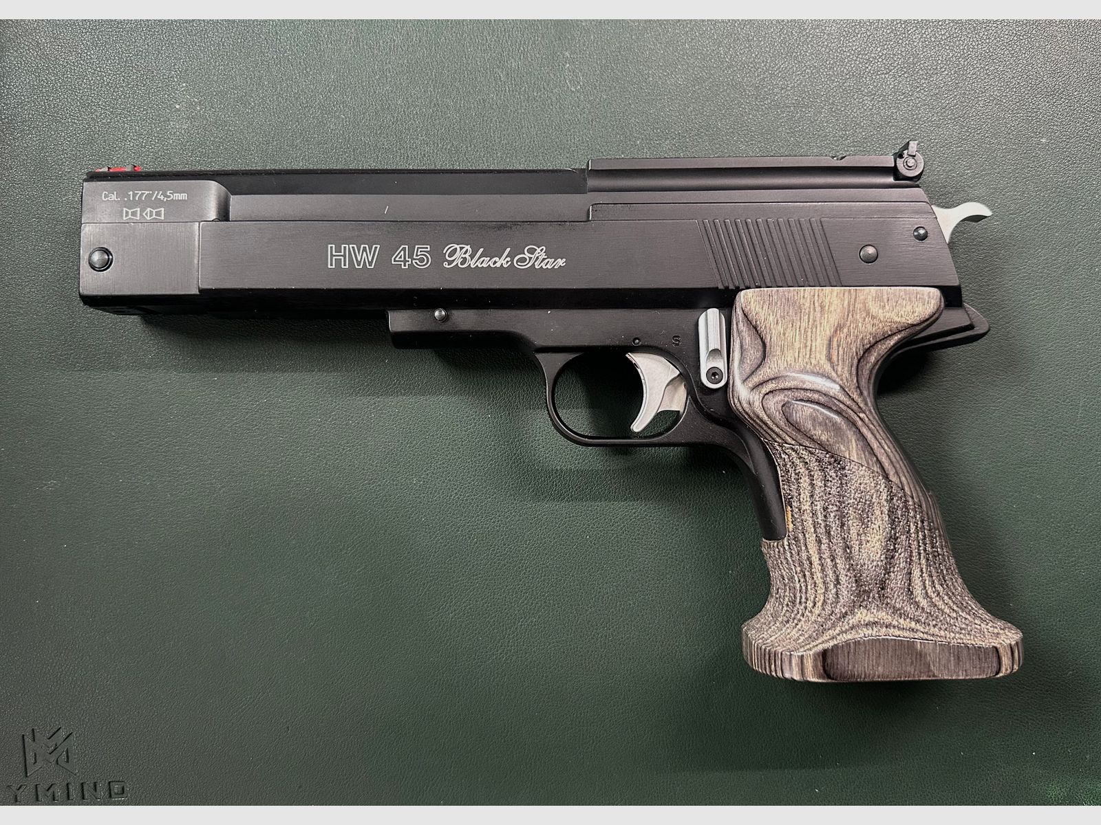 Weihrauch HW45 Black Star 4.5mm Luftpistole mit OVP