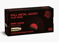 Geco 9mm Luger Full Metal Jacket Flat Nose 154gr 50 Rounds