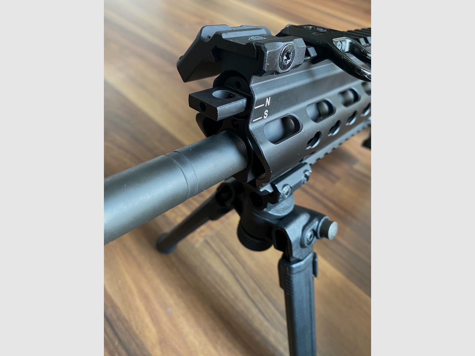 Hecker und Koch MR308 13 inch - complete package / scope / gas system from BURK as new