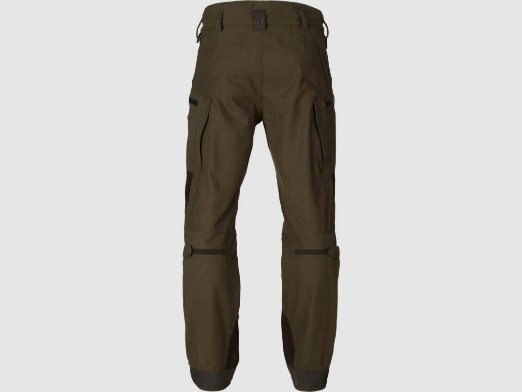Pantalon en cuir Härkila Driven Hunt HWS vert saule / marron ombre