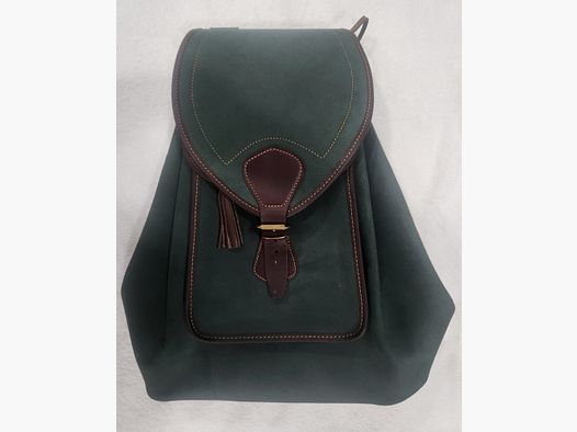 Leder- und Segeltuchtasche