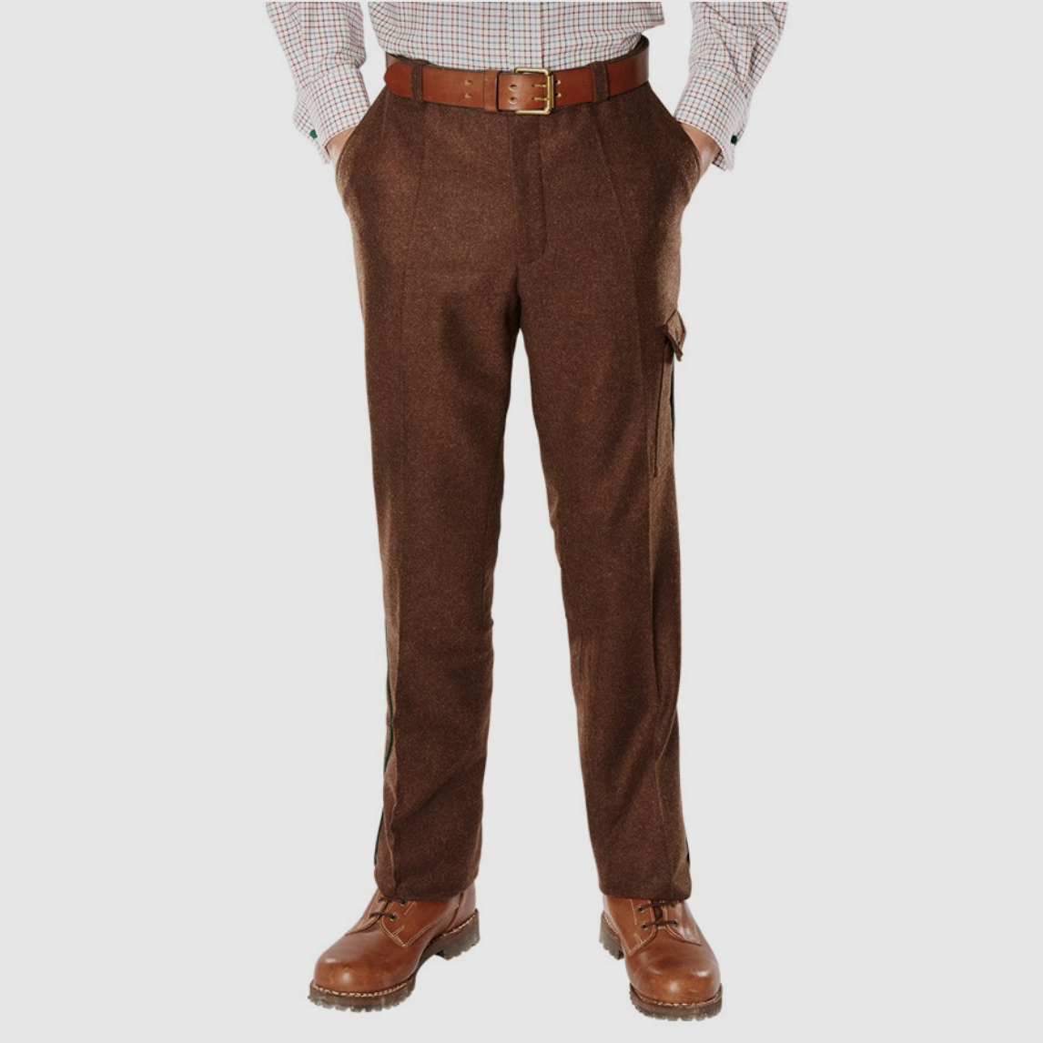 Jagdhose Loden braun, Bild 1 von 6