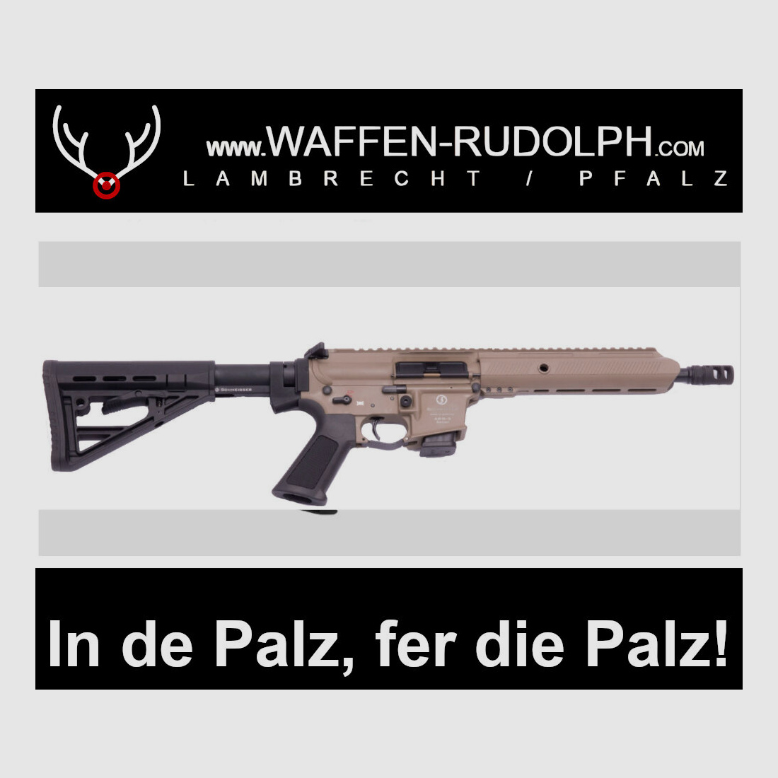 Schmeisser AR15-9 Sport S 10,5" in FDE *SONDEREDITION* ABSOLUTER KNALLER bei WAFFEN RUDOLPH... gibts in der PFALZ nur HIER!!!
