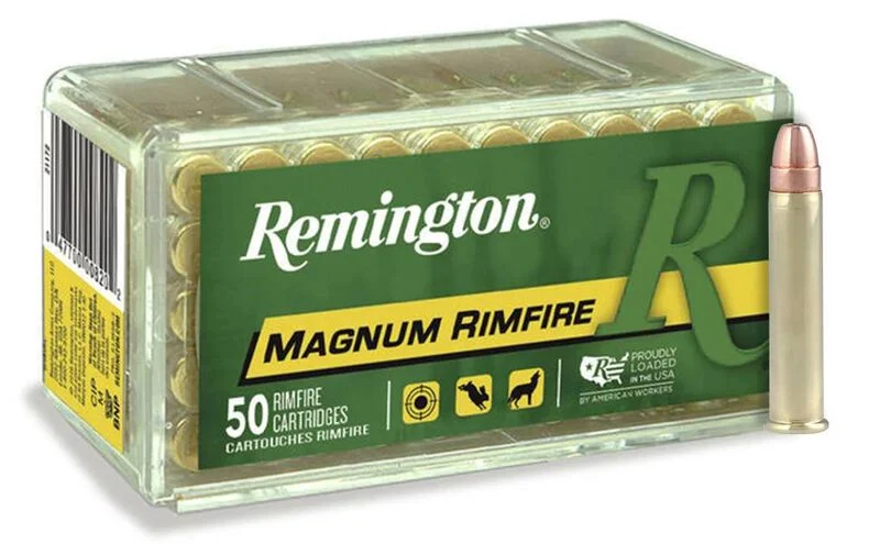 Remington Magnum Rimfire .22 Win. Mag. 40GR JHP 50 cartouches