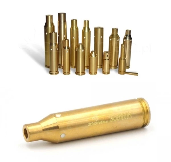 Laser nabój do ustawiania, kalibracji lunety kaliber .308 Win / .243 Win Premium