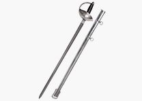 British cavalry sword with scabbard