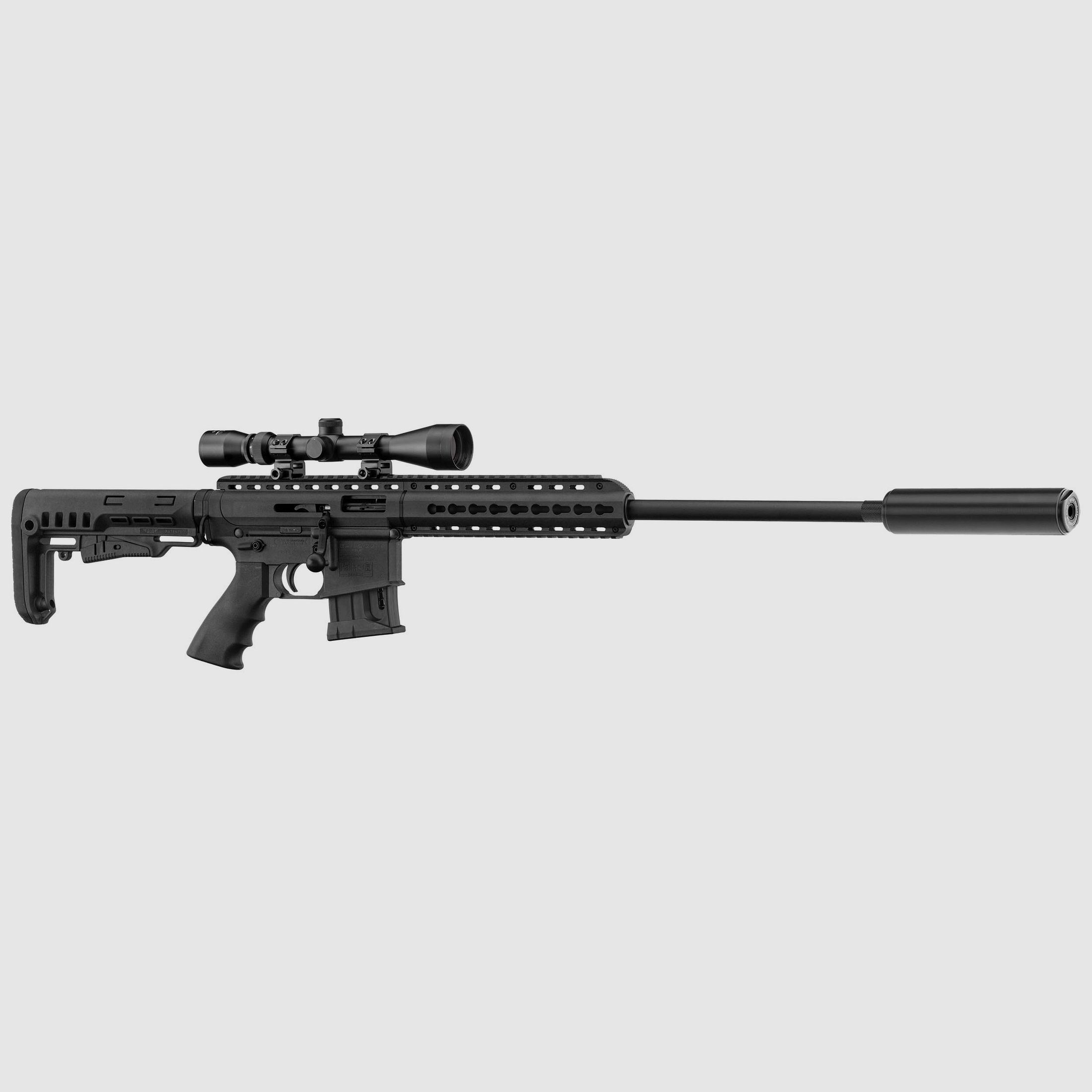 PACK Carabine Pallas silence BA-15 BLACK Cal 22LR