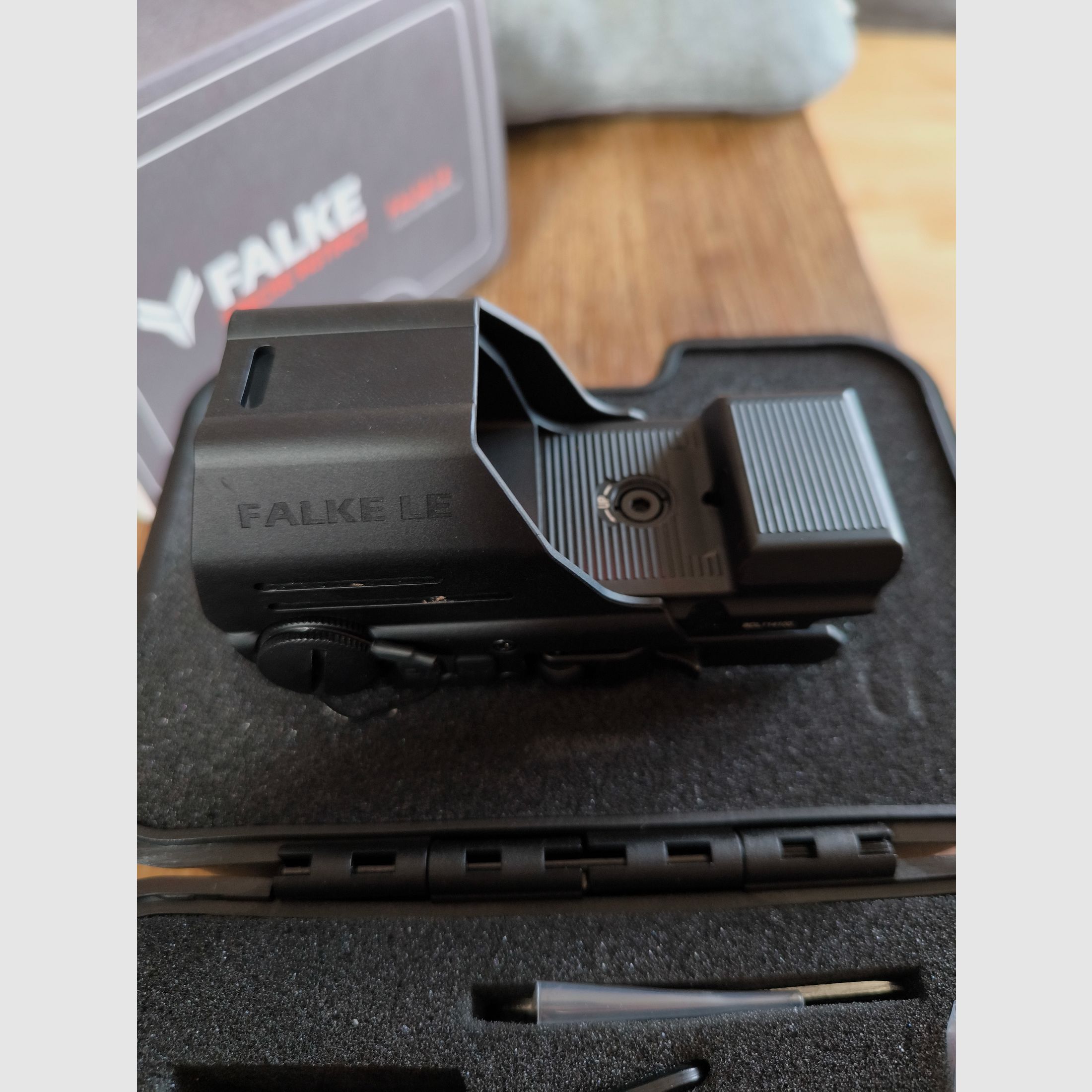 FALKE LE Circle DOT NEU Leuchtpunktvisier, kein Zeiss Swarovski Leica Meopta