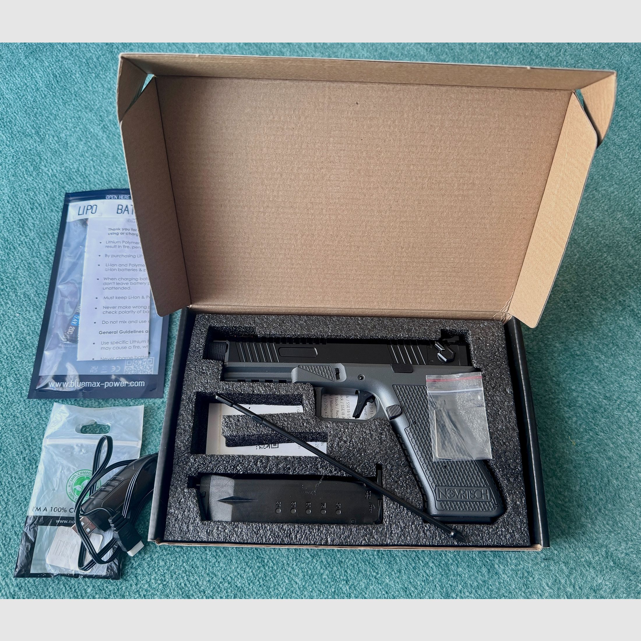 Novritsch SSE18 Gen2 Full Auto Pistole (AEP) - Neuwertig