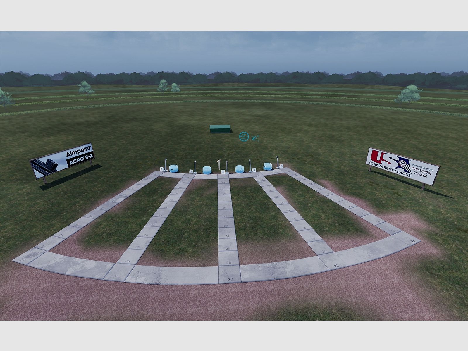 GAIM Clay Shooting VR trainingssimulator, afbeelding 4 van 12