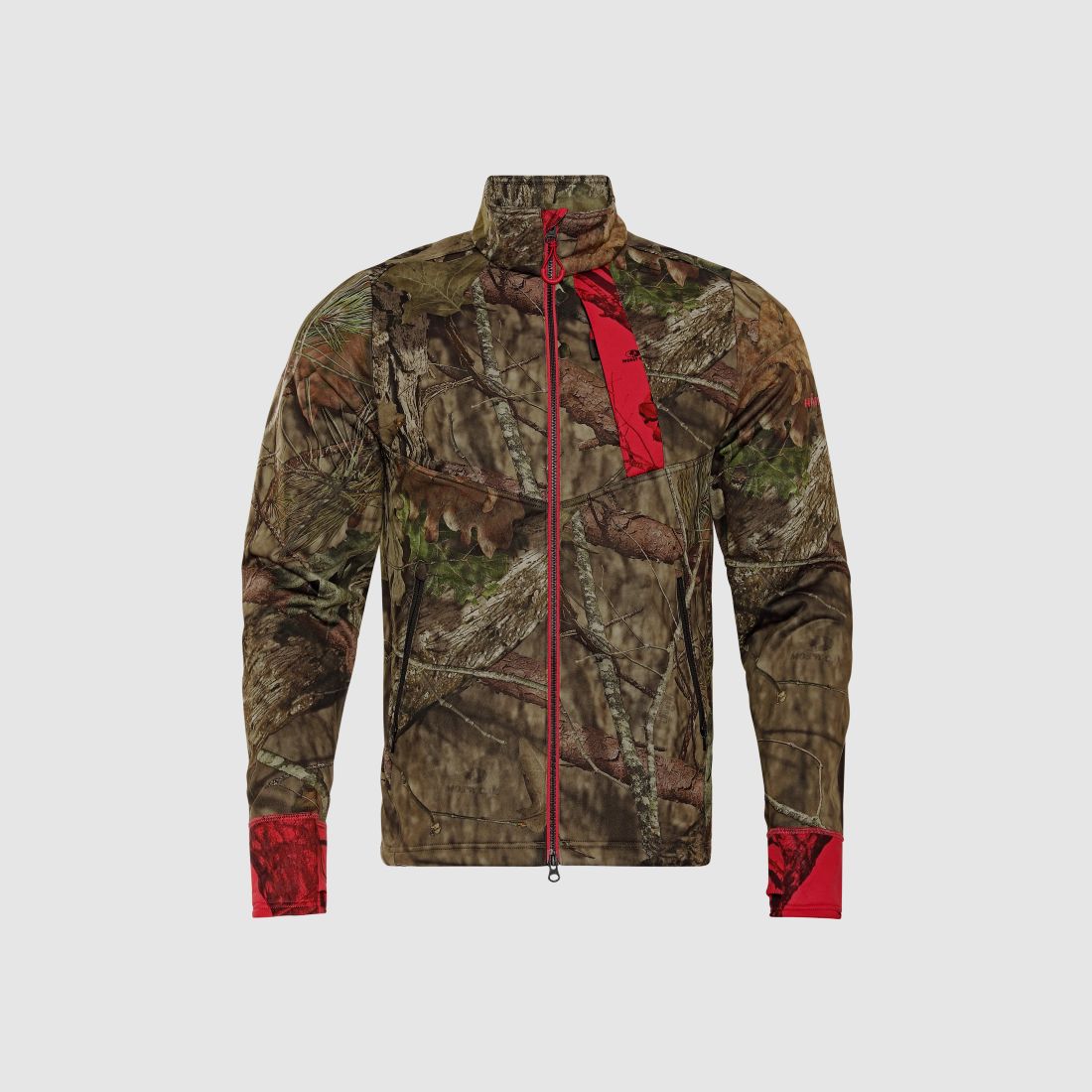 Härkila Moose Hunter 2.0 Fleece Jacket Mężczyźni Break-Up Country/MossyOak Czerwony M