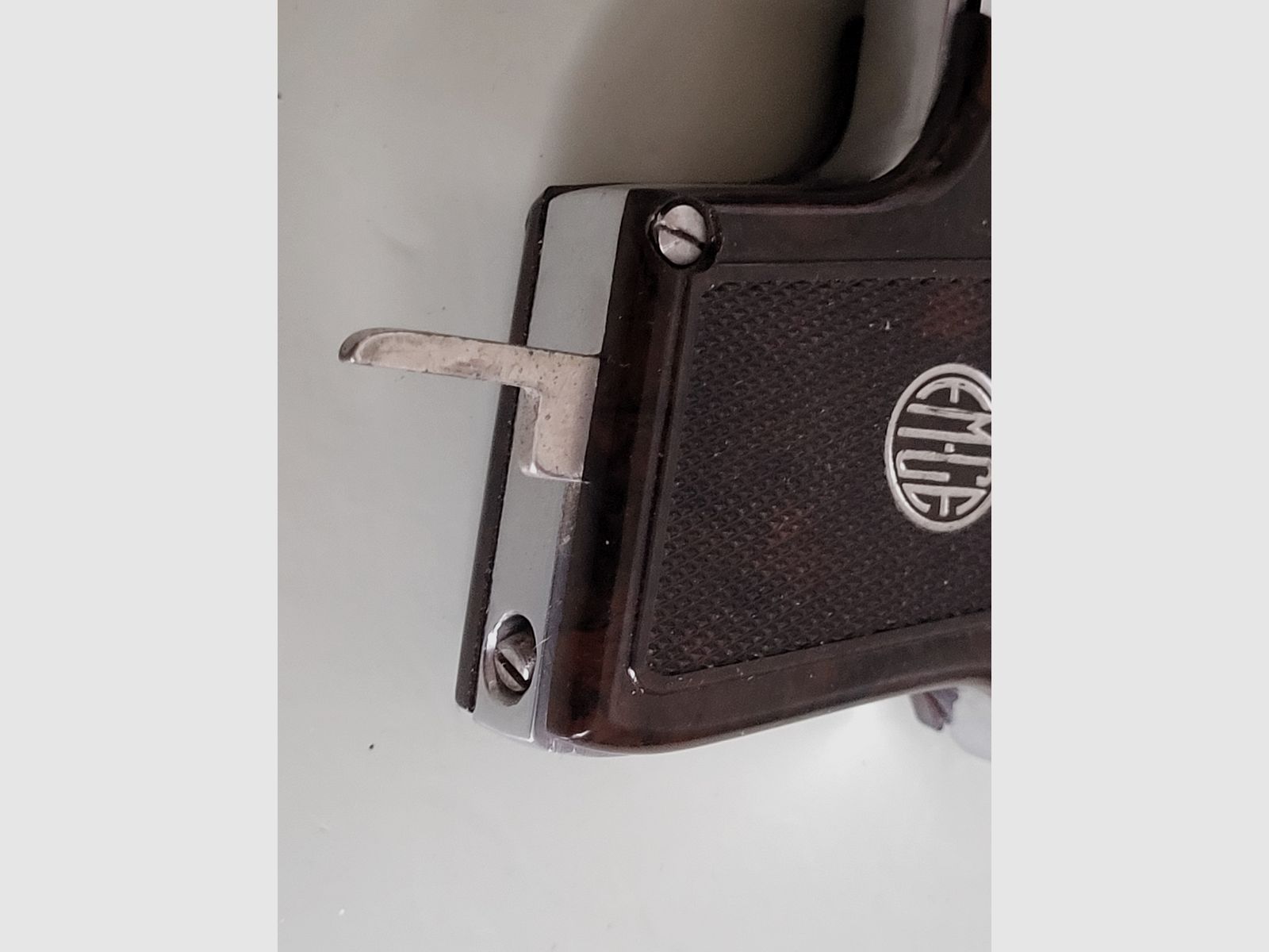 Seltene Alte Gaspistole - ORIGINAL EM-GE Gerstenberger & C0 Modell . 6 Patent - 1950er Jahre