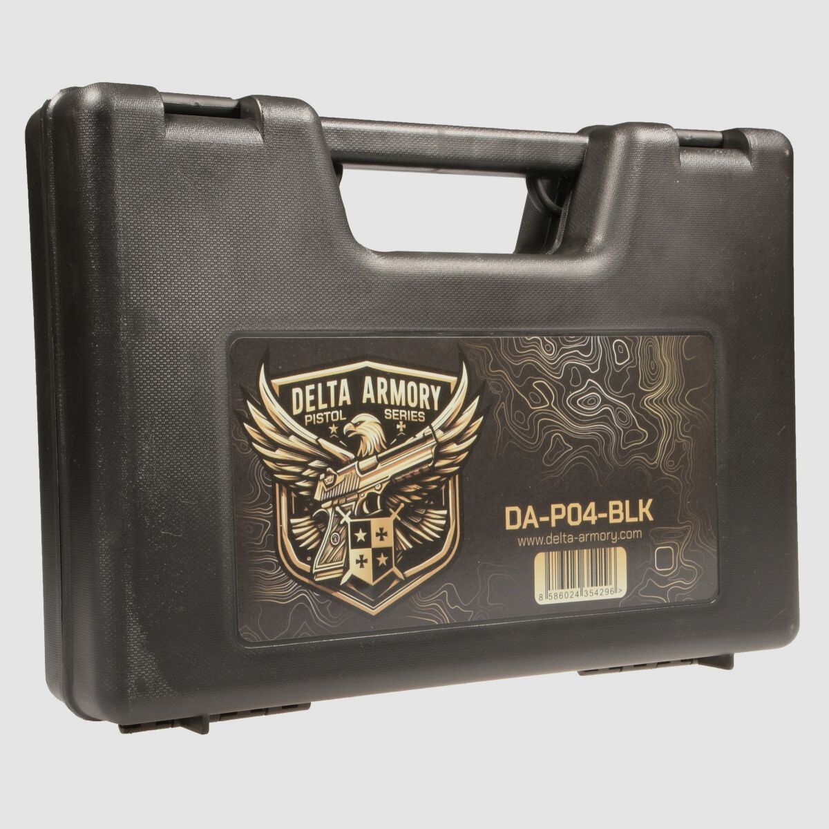 P04 GBB Airsoft Pistole in Schwarz | Delta Armory