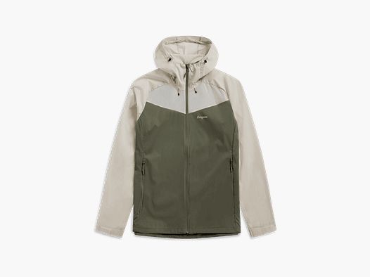 Bergans Microlight Jacket Men Green Mud/Bone White L