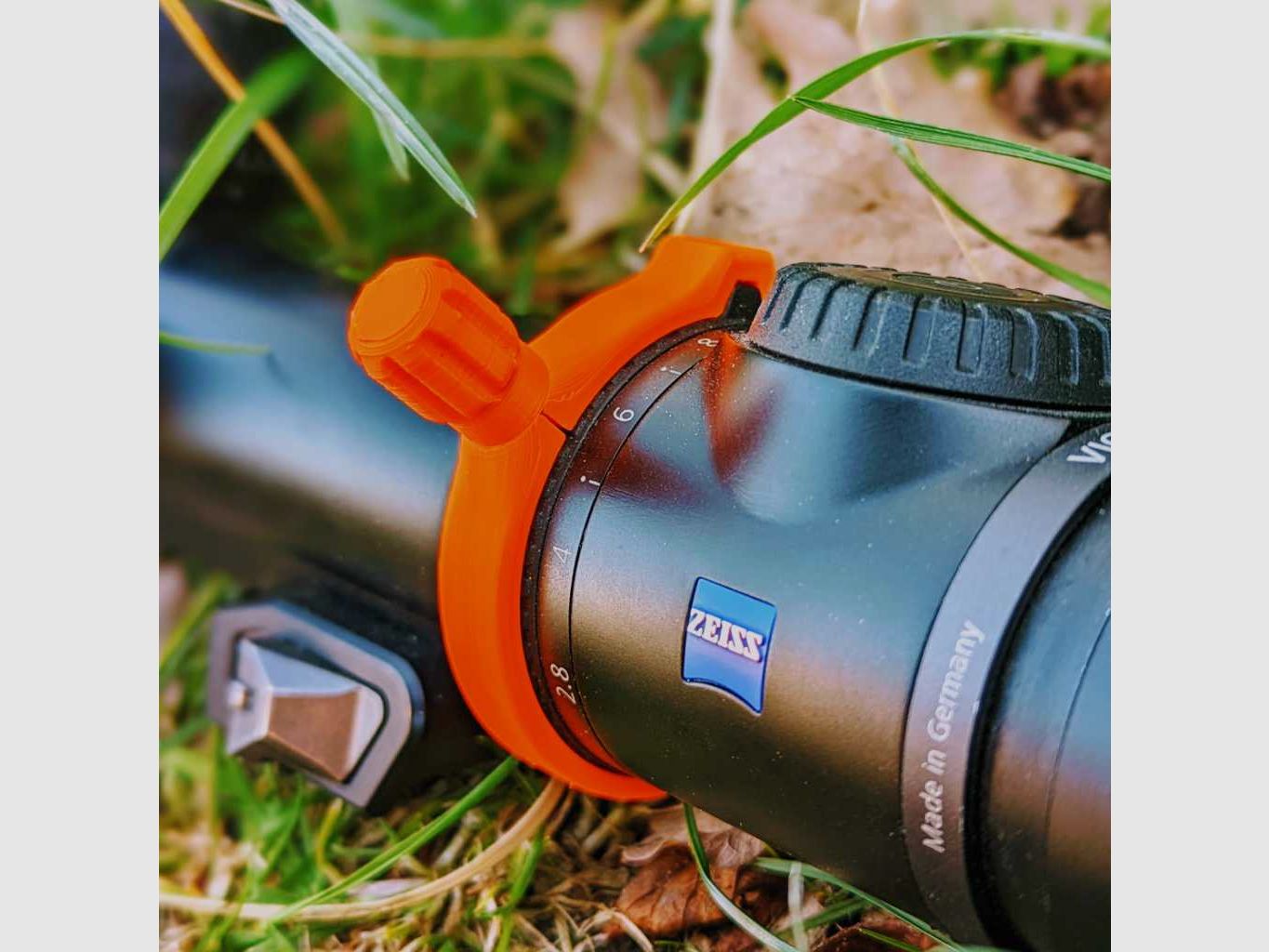 Per Zeiss Victory V8: leva di regolazione rapida per impostazione della magnificazione