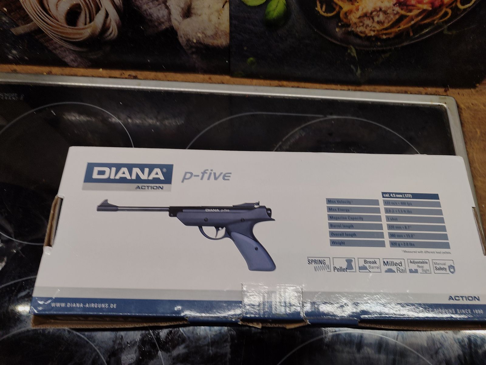 Diana P-five 4.5mm and God Shooter