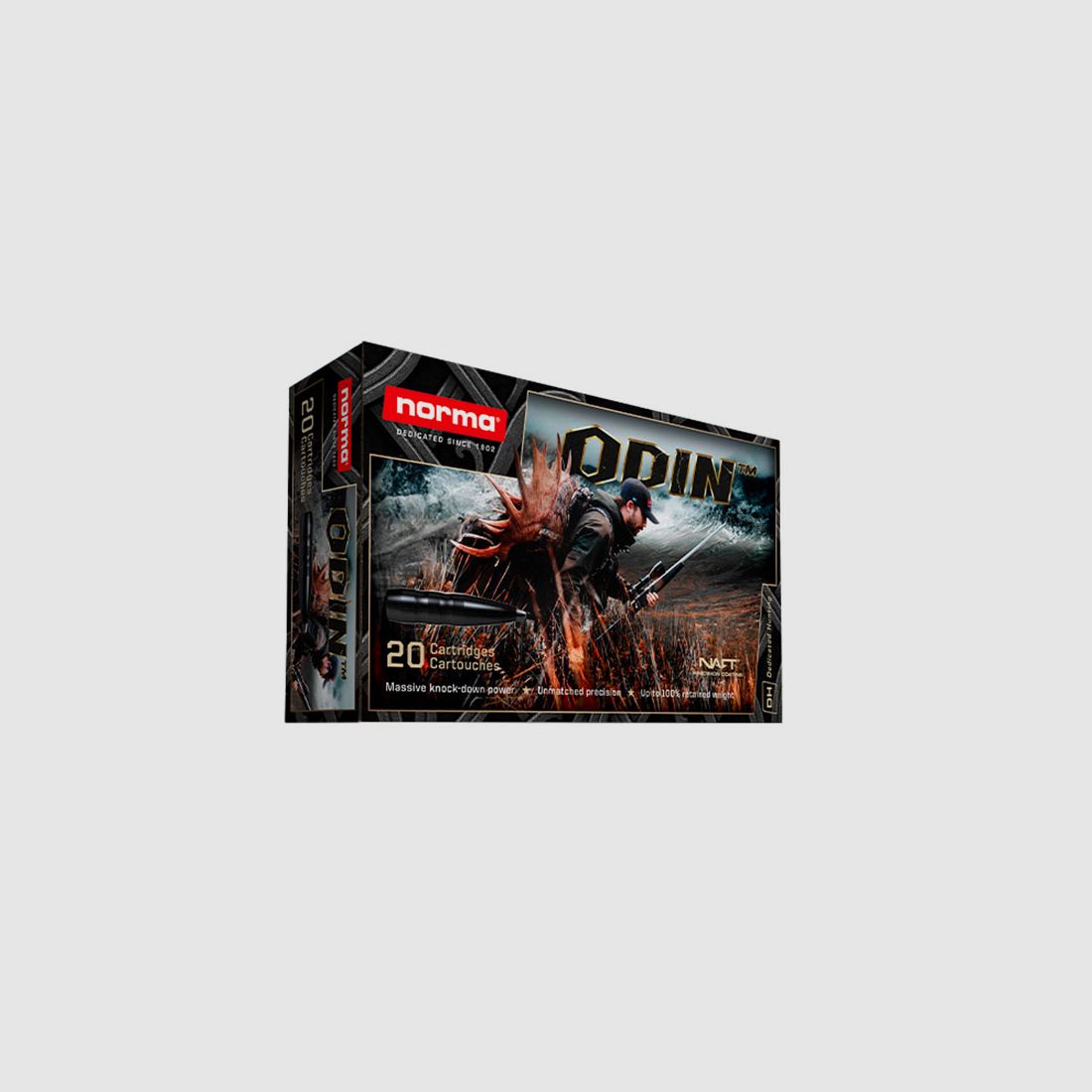 MUNITION – NORMA – ODIN | 30-06 Spring. | 10,5g / 162gr, Bild 1 von 2