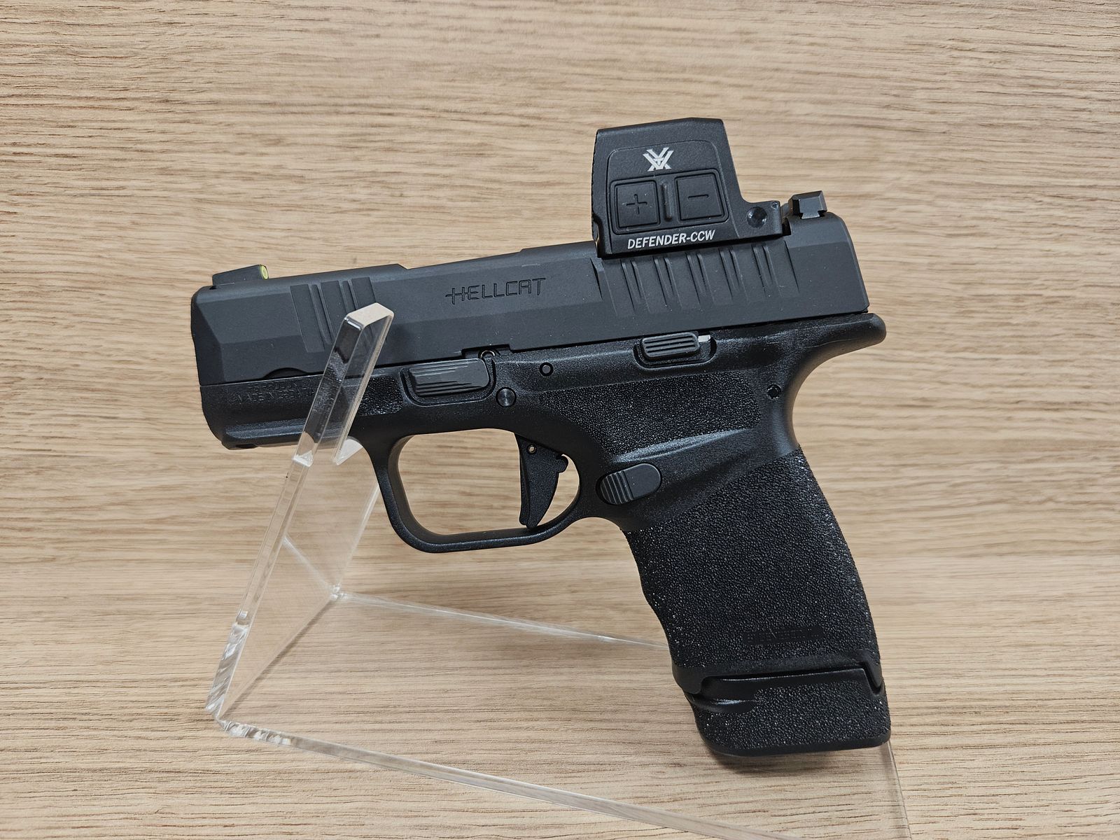 Szop Custom – „Stiller Begleiter“ – HS-H11 HELLCAT OSP mit Vortex Defender-CCW-Kollimator, Holster und zusätzlichem Magazin, Bild 4 von 4