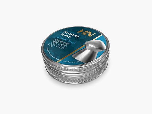 H&N DIABOLO 5,51 MM 1,37 G BARACUDA MATCH 200 STK