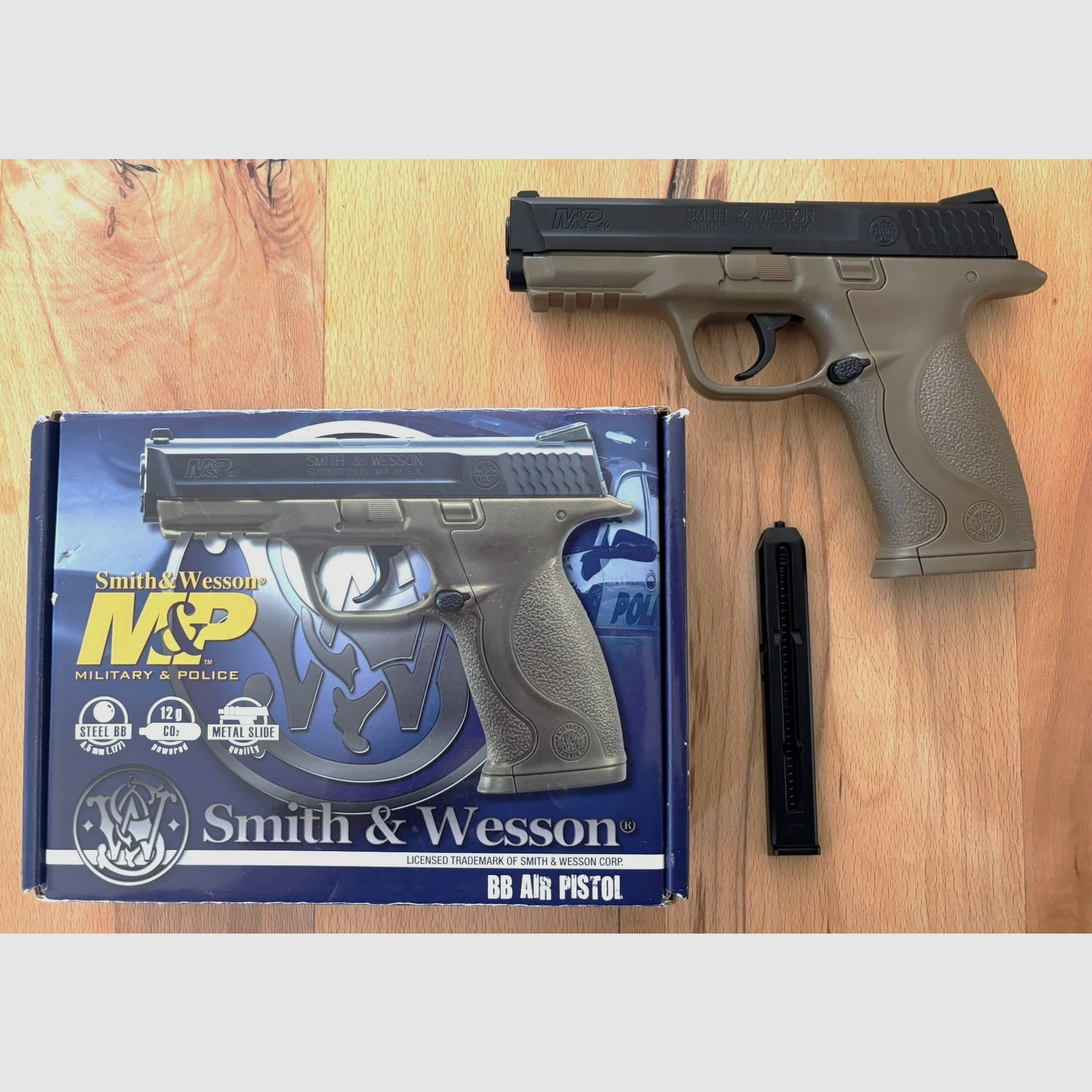 S&W M+P en 4,5 mm BB Co 2 Blechdosenkiller !!!!