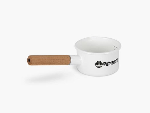 Petromax Enamel Handle Pot white 0.5 liters