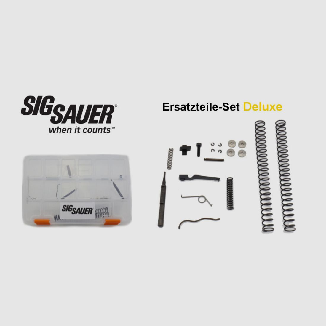 Set de pièces de rechange Sig Sauer Deluxe pour P226 X-Series SAO 9mm extracteur, percuteur, etc. (X-Short X-Five X-Six)